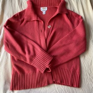 Talbots one button sweater!